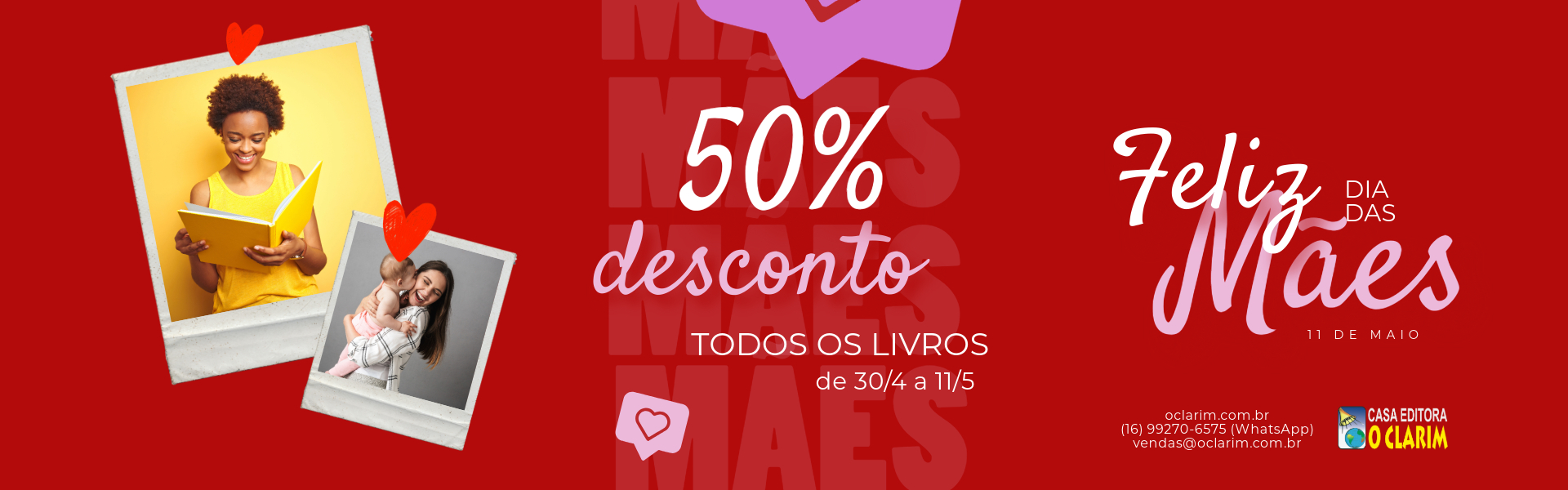 Dia das mães 2025