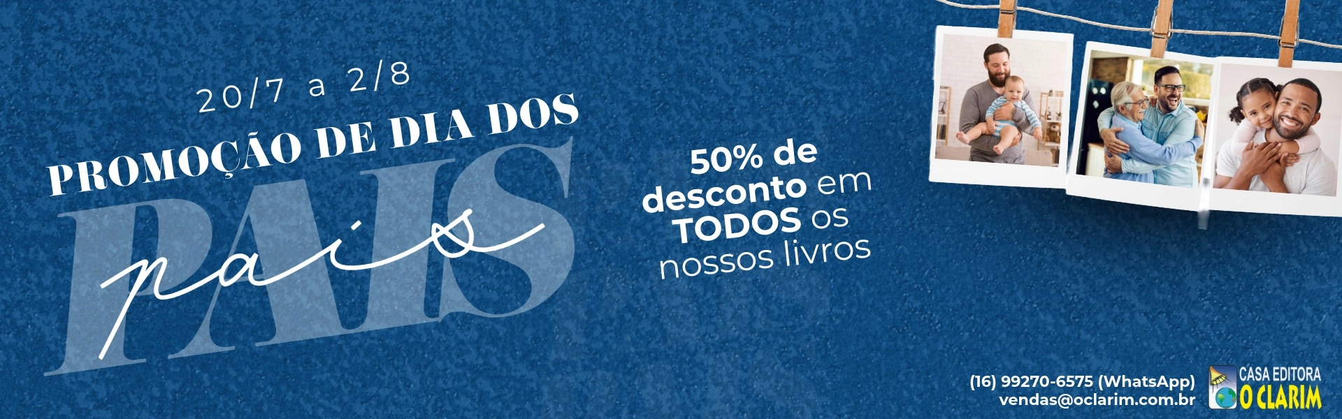 Dia dos pais 2026