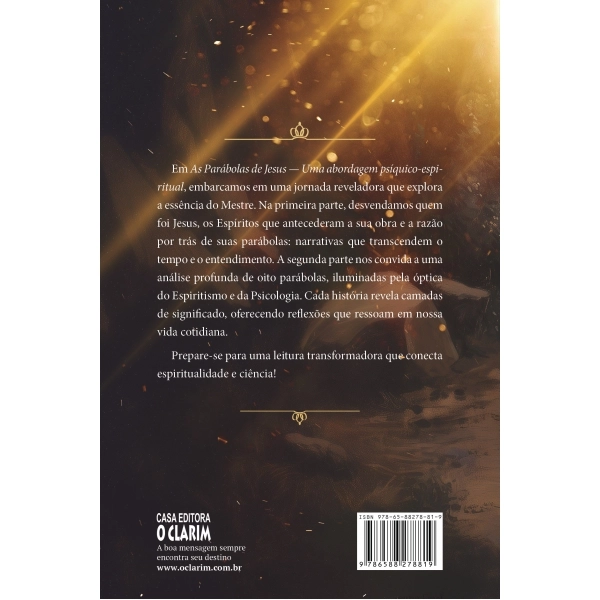 As parábolas de Jesus - Uma abordagem psíquico-espiritual