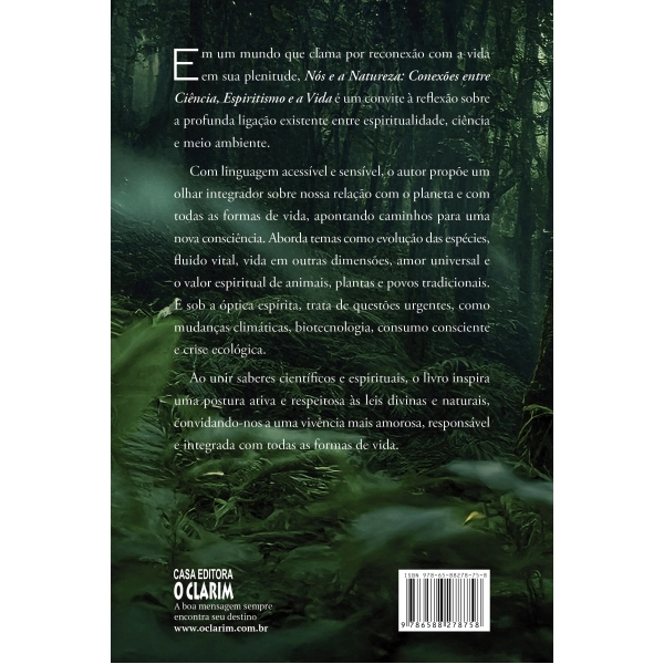 [pré-venda] Nós e a Natureza - Conexões entre Ciência, Espiritismo e a vida